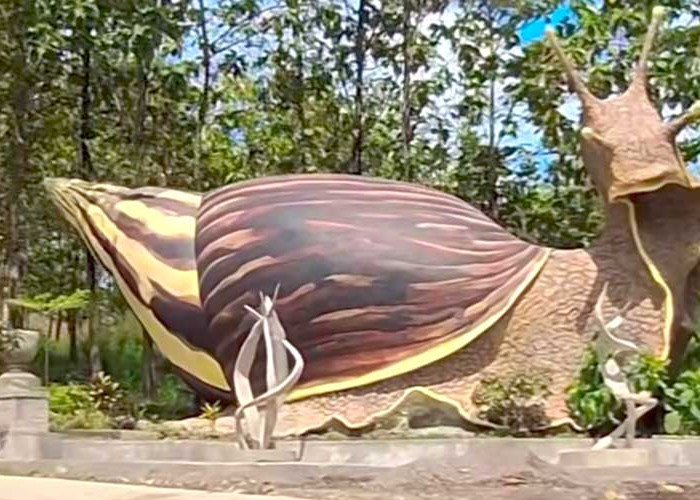 Viralnya Tugu Bekicot di Grobogan Disebut-sebut Hanya Menelan Biaya Rp100 juta, Sesuai Harapan Netizen