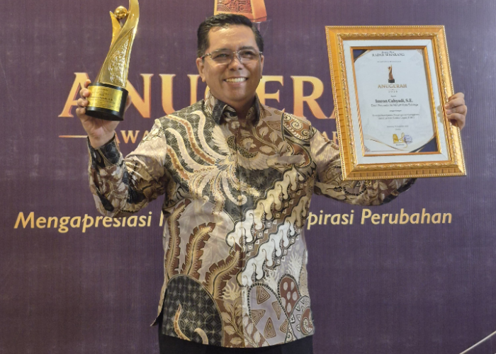Inovasi URC PDAM Kota Salatiga Bawa Imron Cahyadi Raih Anugerah Jawa Pos Radar Semarang 2026 