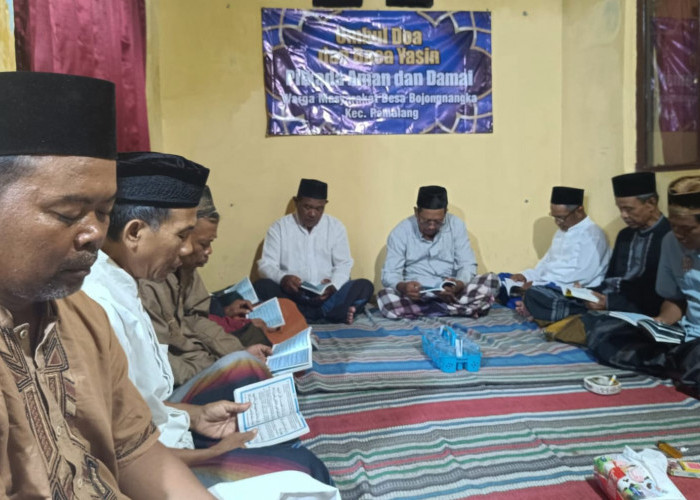 Jelang Pilkada, Tokoh Masyarakat dan Warga Desa Bojongnangka Kabupaten Pemalang Gelar Doa Bersama