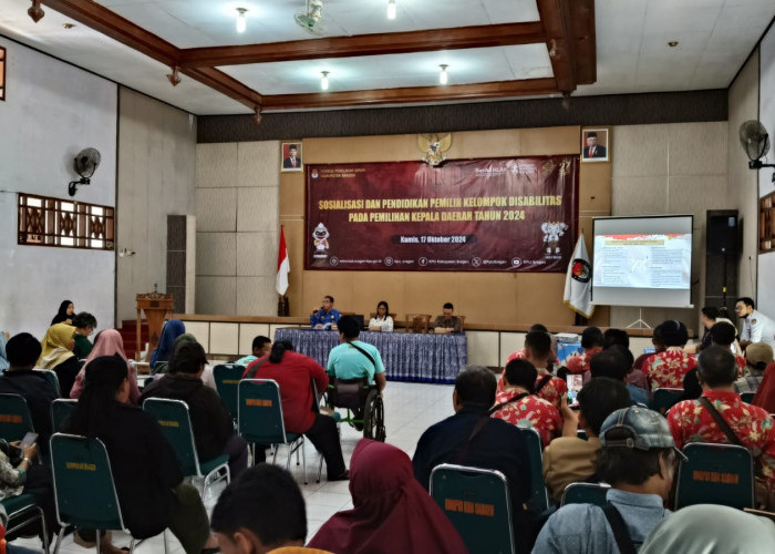 Pemilih Disabilitas Juga Diberikan Fasilitas Sesuai Kebutuhan Masing-masing