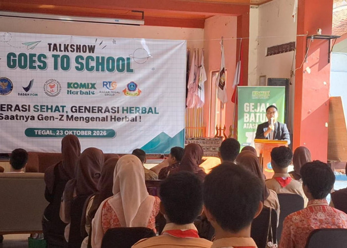 Gandeng Radar Tegal Grup, Komik Herbal Gelar Talkshow Ajak Gen Z Kenali Manfaat Herbal 