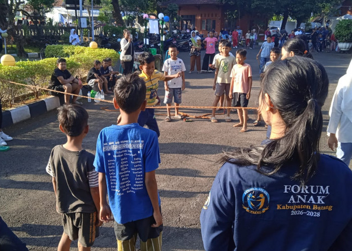 Anak-Anak Batang Punya Ruang Curhat di CFD Rumah Dinas Bupati
