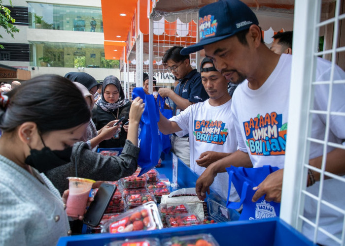 Gelar Bazaar UMKM BRILian, Perluas Jaringan Klaster Mitra Bery