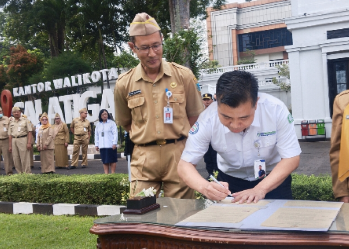 Pemkot Salatiga dan BPJS Kesehatan Cabang Ungaran Sepakat Teken MoU Optimalisasi Program Jaminan Kesehatan