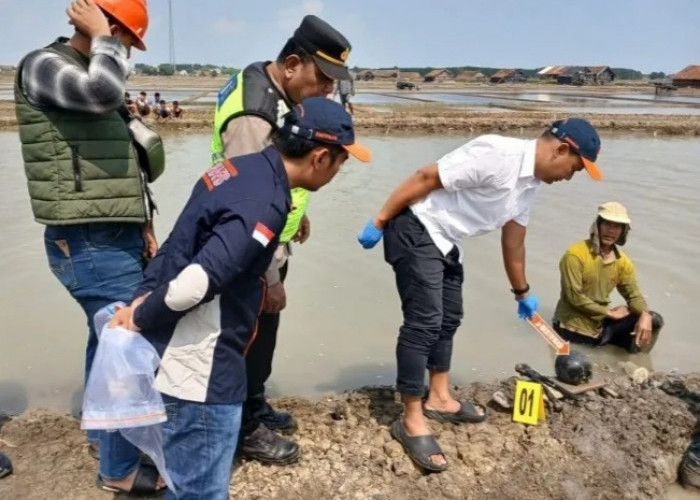 Penemuan Kerangka Manusia Terkubur di Tanggul Tambak Gegerkan Warga Jepara, Korban Pembunuhan Kah? 