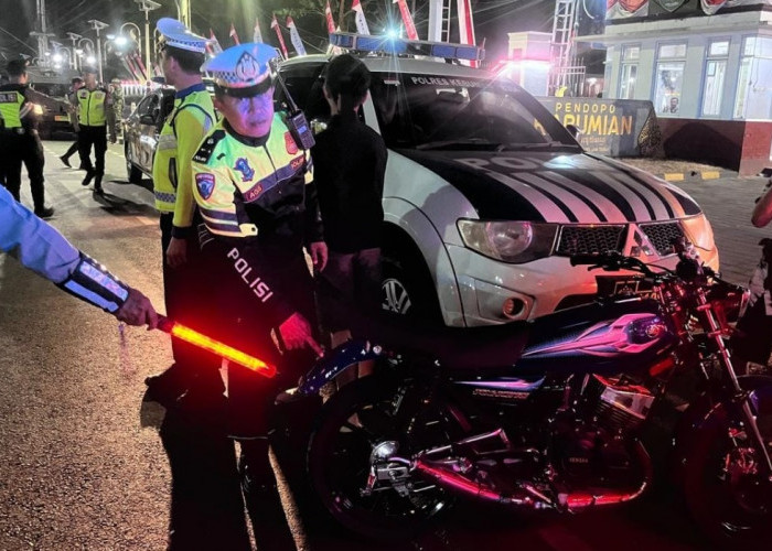 Knalpot Brong Bikin Resah Warga Kebumen, Polisi Gelar Patroli Malam dan Tilang Pengendara