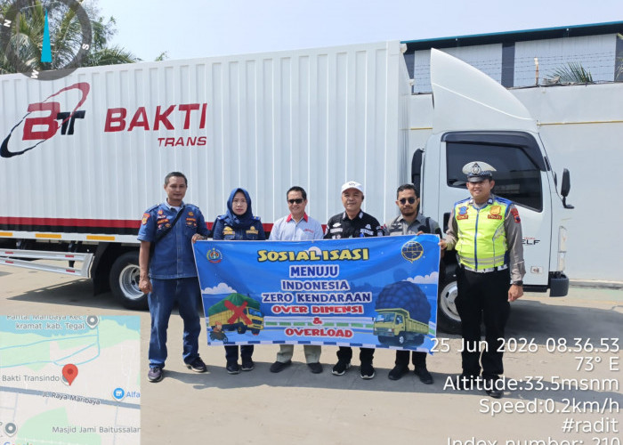 Dishub Kabupaten Tegal Gencarkan Sosialisasi Dukung Percepatan Zero Over Dimension Overload  