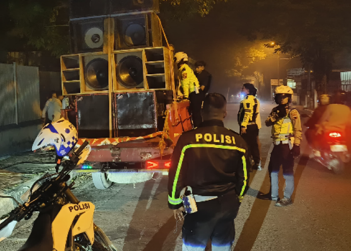 Nekat Digunakan untuk Takbir Keliling, 6 Truk Sound Horek Ditertiban Polres Salatiga