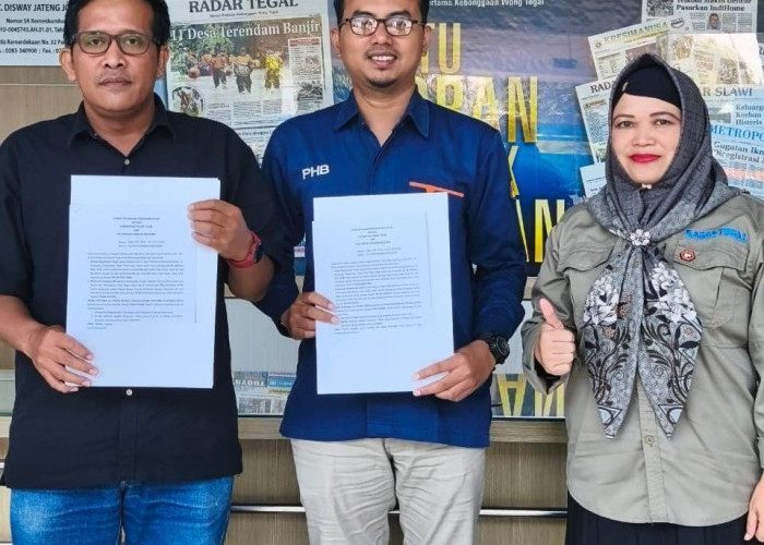 Lanjutkan Kemitraan, Poltek Harber Gandeng Radar Tegal Sebagai Media Terlengkap