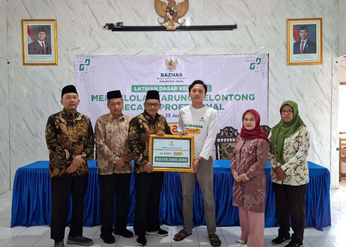 Dorong Kemandirian, BAZNAS Gelar LDK Pengelola Warung Kelontong di Tegal 