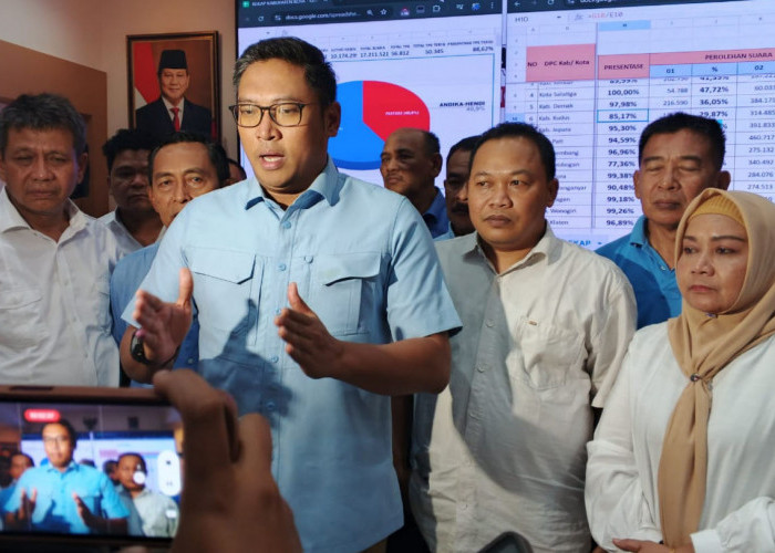 Gerindra Klaim Kemenangan di Jateng, Bantah Narasi 'Robohkan Kandang Banteng'