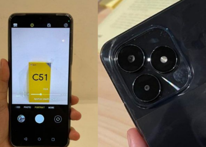 Mantab! Desain Realme C51 Mirip Iphone 14 Dilengkapi Fitur NFC Yang Bisa Memudahkan Saat Bertransaksi Digital