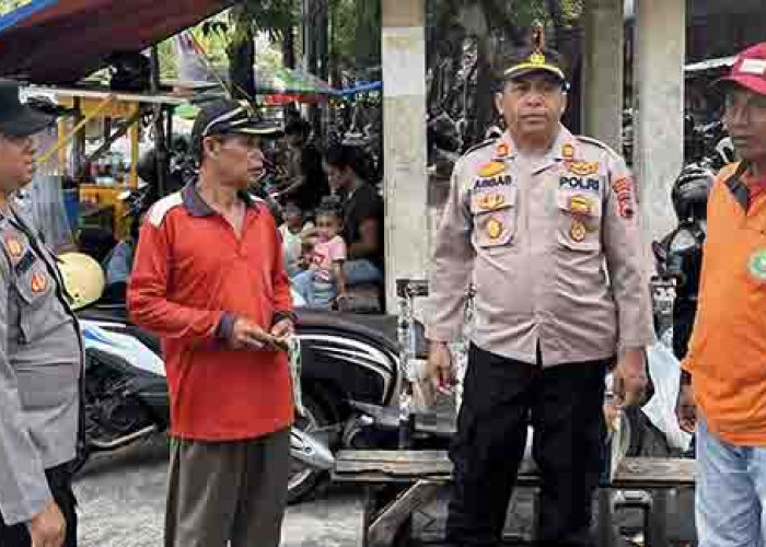 Cegah Premanisme dan Pungli, Polres Grobogan Blusukan ke Pasar Induk Purwodadi