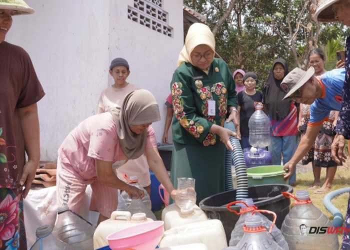 Kemarau Makin Terasa, Pemkab Kebumen Kirim 337 Tangki Air Bersih ke 46 Desa