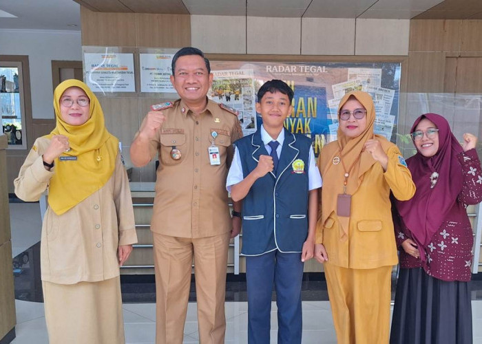 Bangga! Sekda Tegal Sebut Dimas Arka Simbol Generasi Sobat Bintang SMP 2026 yang Inovatif 
