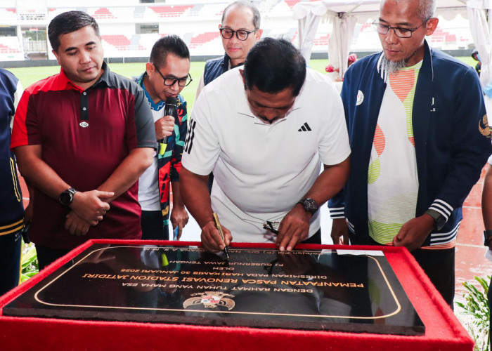 Stadion Jatidiri Resmi Dibuka, Usai Renovasi Sesuai Standar FIFA