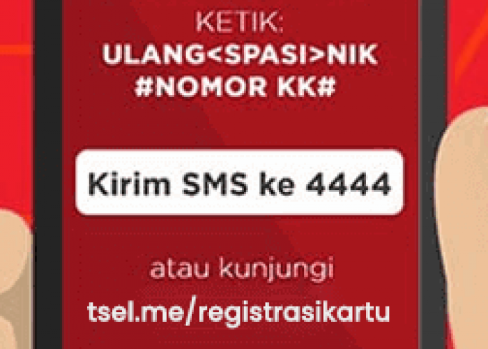 Cara Daftar Kartu SIM Telkomsel Baru melalui SMS