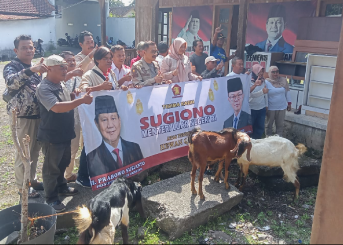 Duo 'S' Petinggi Gerindra Bagi-bagi Hewan Kurban, Ketua DPC Yuliyanto : Salatiga Tahun ini Lebih Banyak