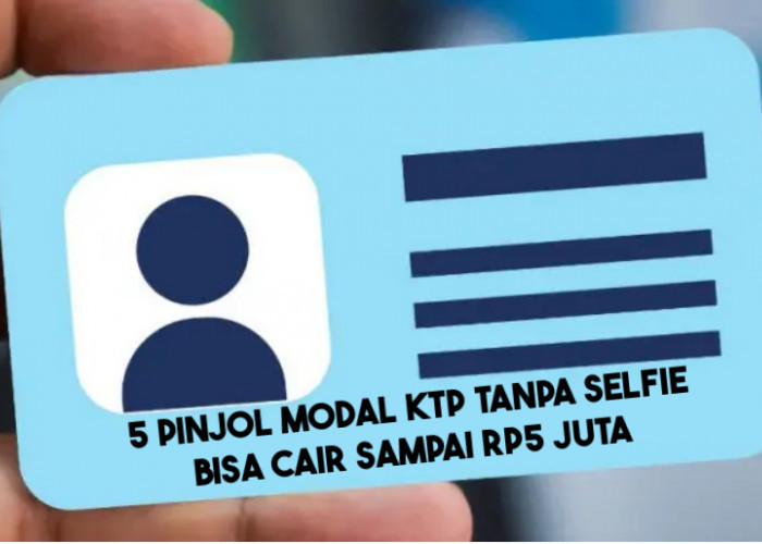 5 Pinjol Tanpa Selfie Modal KTP Legal Terdaftar OJK Langsung Cair ke DANA Terbaru 2024