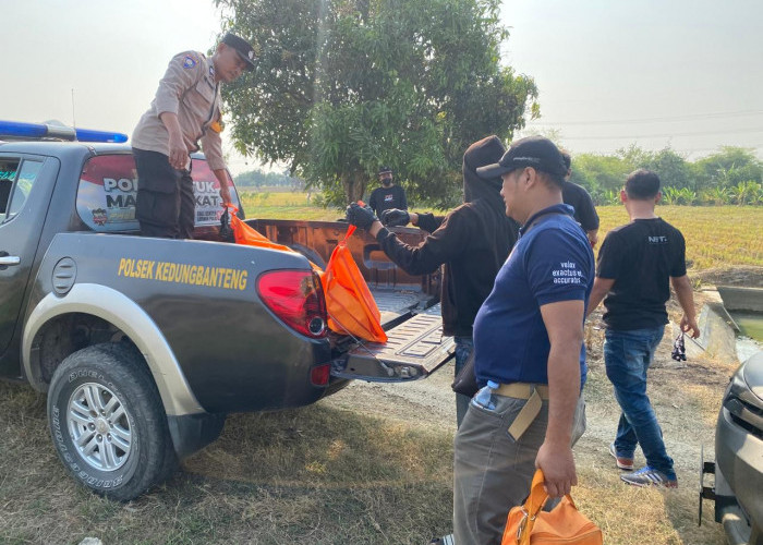 Mayat Membusuk Ditemukan di Saluran Air Perhutani Gegerkan Warga Karangmalang Tegal 