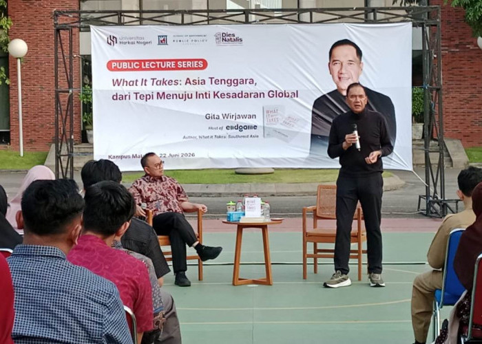 Public Lecture UHN Tegal, Gita Wirjawan: Asia Tenggara Bergerak ke Pusat Kesadaran Global