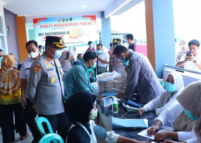 Cegah Penularan, Polres Pekalongan Gelar Skrining TB Gratis di RSUD Kesesi