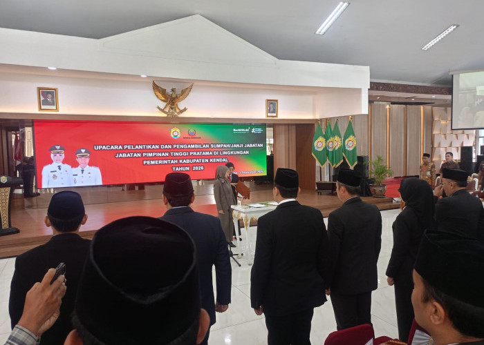 Bupati Kendal Tika Rotasi 17 Kepala OPD, Ini Daftarnya