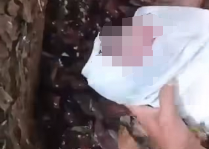 Bayi Perempuan Ditemukan di Depan Makam Desa di Bandungan, Kondisi Masih Hidup Terbungkus Plastik