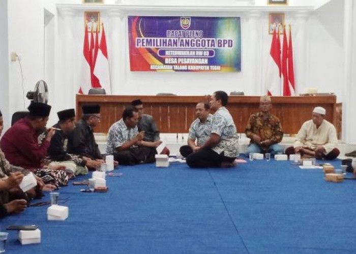 Proses Pemilihan Anggota BPD Desa Pesayangan Berlangsung Kondusif dalam Suasana Kekeluargaan
