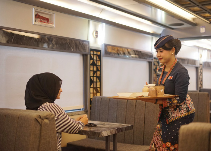 Lebih Mewah, KAI Hadirkan Kereta Makan Eksklusif Argo Mulia Semarang-Gambir