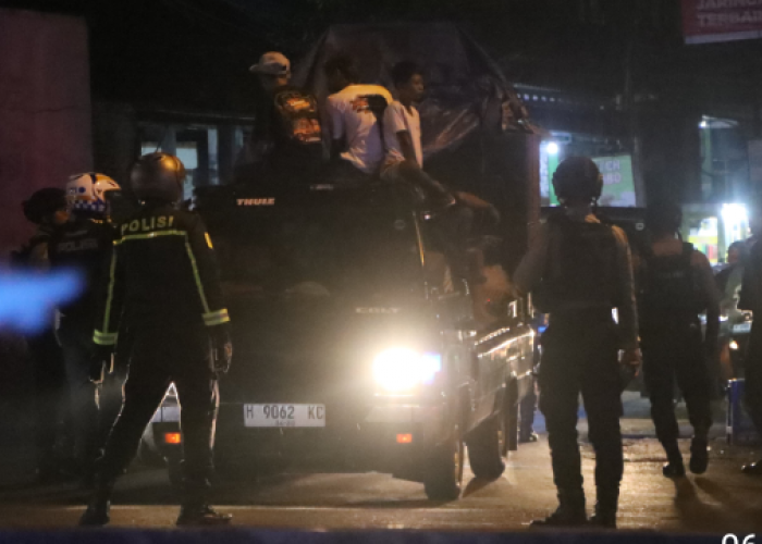 Malam Takbir Idul Fitri, Kapolres Semarang Patroli Sepeda Motor Pantau Situasi