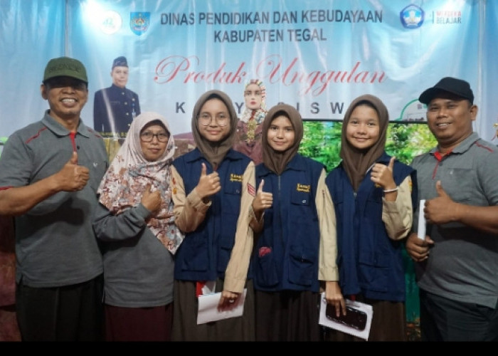 Karya Siswa Jadi Produk Uggulan Dinas Dikbud di Slawi Ageng Expo 2024