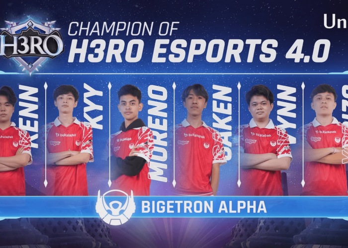 Debut Manis VYN Bersama Bigetron Alpha! Langsung Juara H3ro Esports 4.0