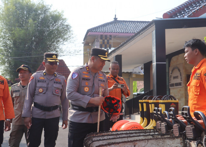 Musim Kemarau, Polres Pemalang Siagakan Tim Gabungan Antisipasi Karhutla