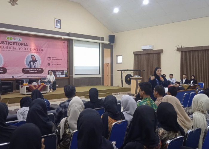  Justicetopia Unikal, Saat Anak Fakultas Hukum Bicara Mental Health Tanpa Basa-Basi