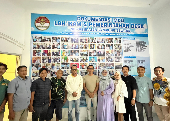 INSIP Pemalang Kunjungi LBH IKAM Lampung Selatan