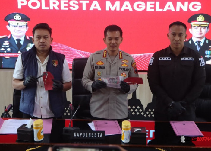 Curi Rp14,5 Juta di Laci SPBU Salaman, Dua Pria Wonosobo Diciduk Polisi