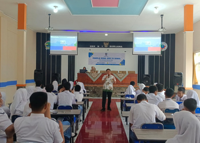 Dinsos Kabupaten Tegal Adakan Program Peksos Goes to Scholl