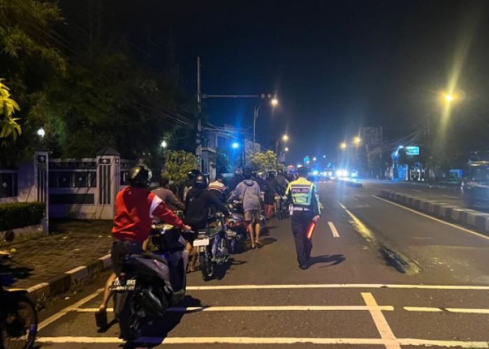 Tuntun Kendaraan Hingga Mako Lantas, 89 Biker Diamankan Polres Semarang karena Buntut Balapan Liar