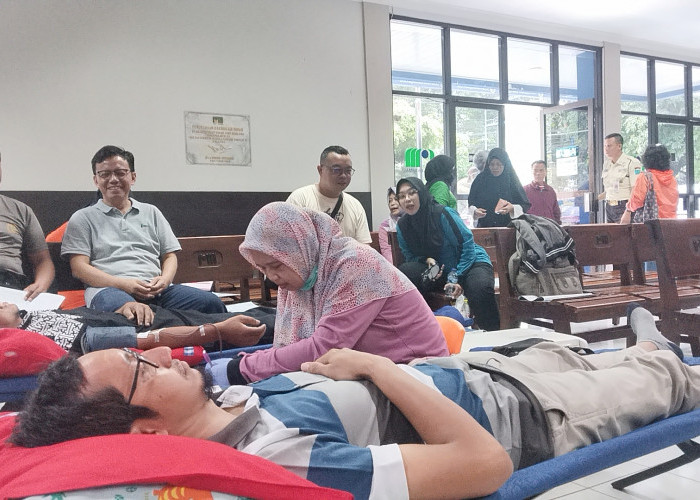 HUT ke-45, PDAM Salatiga Gandeng PMI dan Pelanggan Gelar Aksi Kemanusiaan