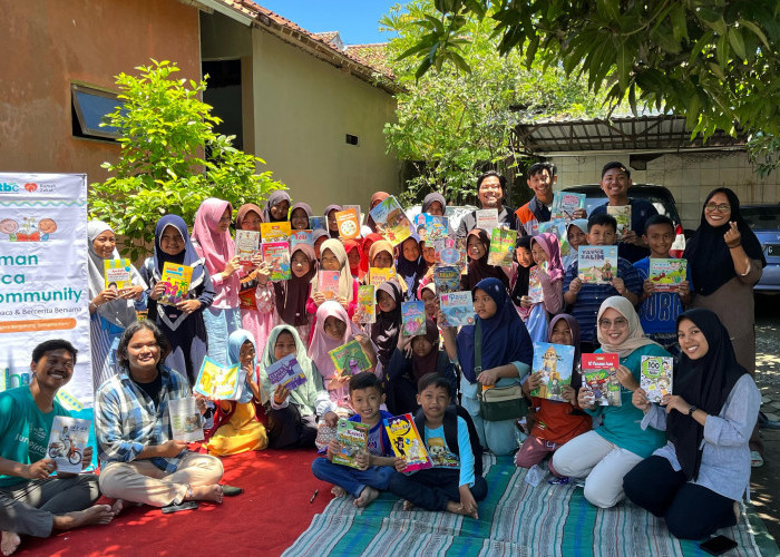 Baca dan Bercerita Bersama Anak-anak Desa di Kabupaten Tegal 