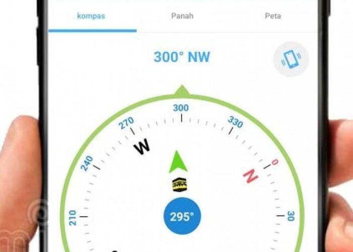 Cara Menentukan Arah Kiblat di Rumah Menggunakan Smartphone 