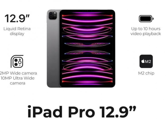 Kanvas Digital Masa Depan, Tab Apple iPad Pro 12.9 (2022) yang Mendefinisikan Ulang Kreativitas