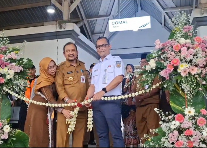 Stasiun Comal Kembali Layani Penumpang, 106 Orang Gunakan di Hari Pertama