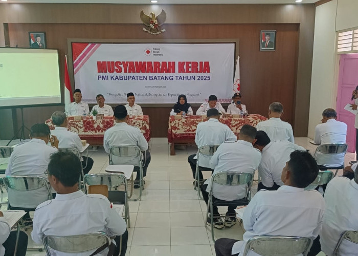 Mukerkab PMI Batang Target Klinik Baru di 2025, Genjot RTLH yang Masih Tertunda