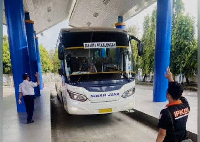 Jelang Arus Mudik Dinas Perhubungan Kota Pekalongan Periksa Kelayakan Bus Angkutan Umum