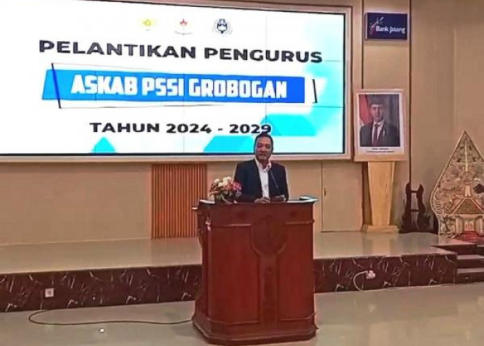Lantik Pengurus Askab PSSI Grobogan, Yoyok Sukawi Kenang Tragedi Persepakbolaan 2013