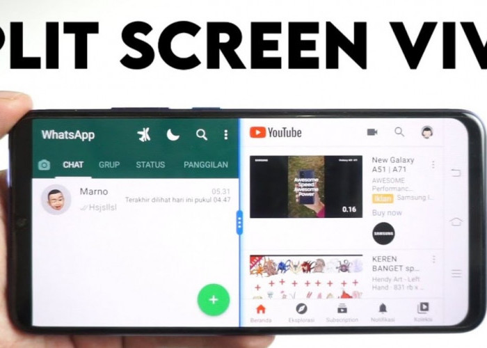 Maksimalkan Pengalaman Multitasking dengan Cara Split Screen Hp Vivo