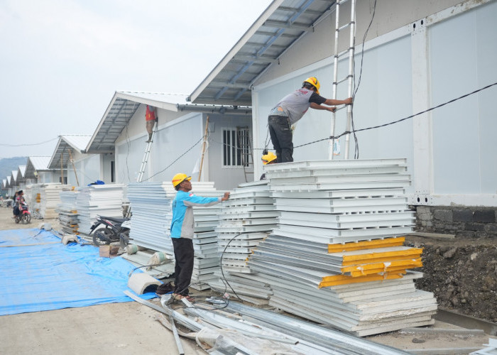 130 Huntara Padasari Dikebut, Bupati Tegal Minta Akhir April Selesai 