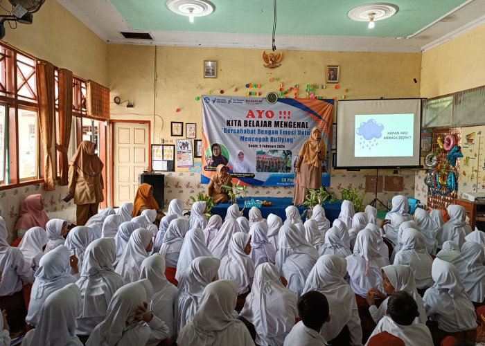 Cegah Perundungan, Pelajar SD Kecamatan Adiwerna kabupaten Tegal Ikuti Seminar